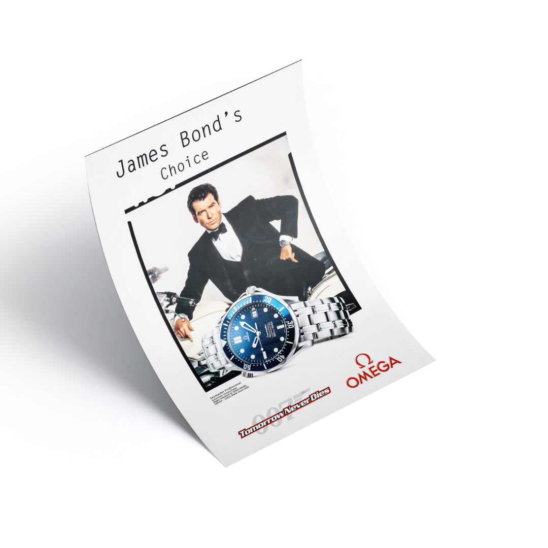 James Bond x Omega ads