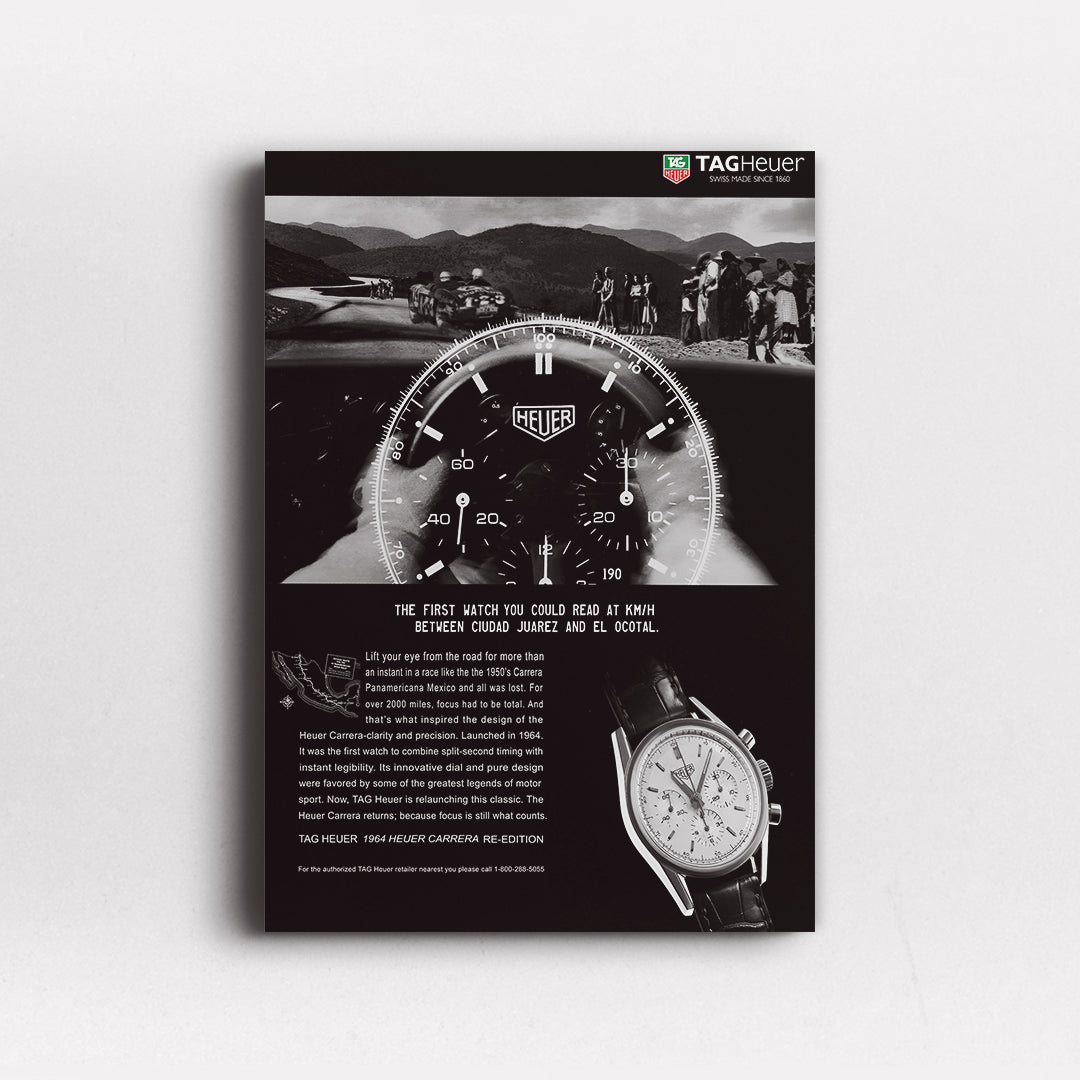 Tag Heuer Vintage Ads
