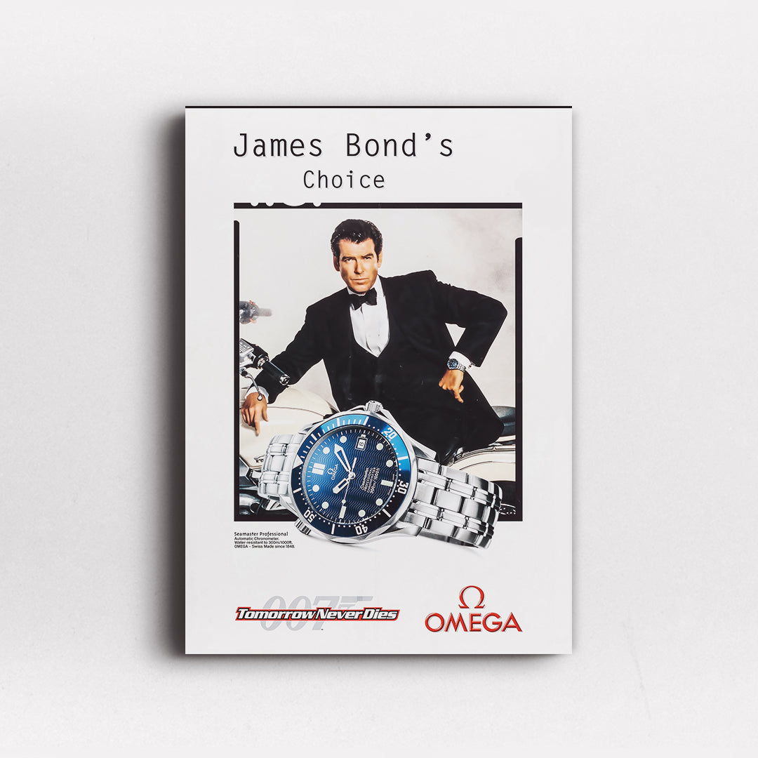 James Bond x Omega ads