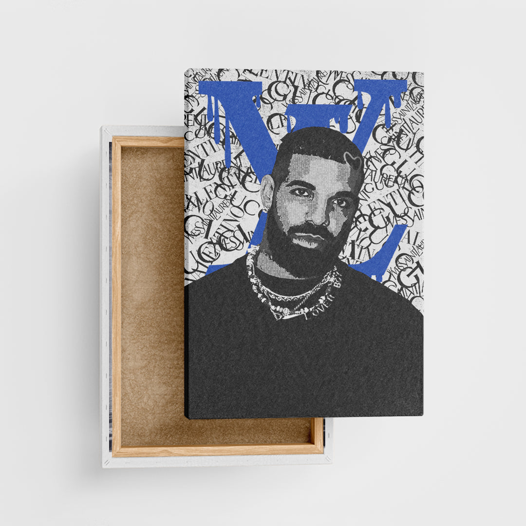 drake poster, drake posters, drake artwork , drake art , drake print , drake wall art , Drake canvas , drake canvas art