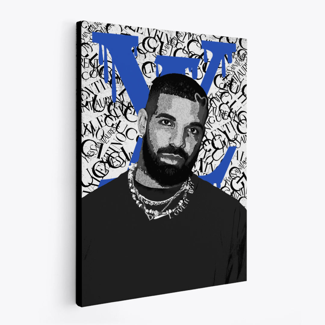 drake poster, drake posters, drake artwork , drake art , drake print , drake wall art , Drake canvas , drake canvas art