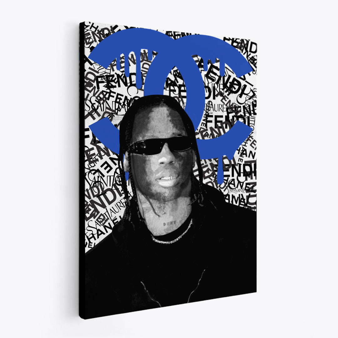 travis Scott art , Travis Scott poster , travis scott artwork , travis scott painting, travis scott wall art, travis scott canvas , travis scott canvas art