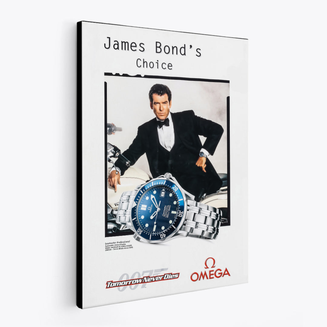 James Bond x Omega ads