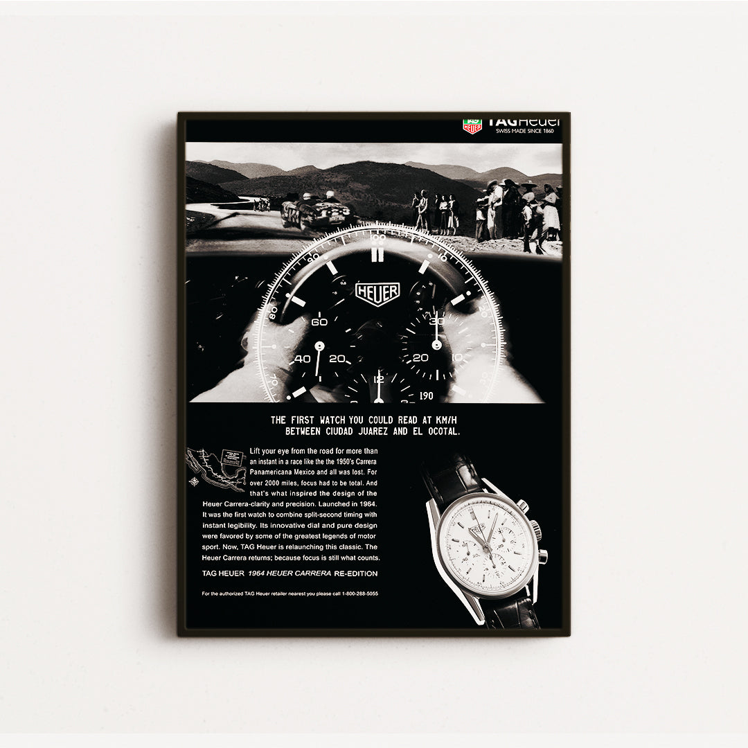 Tag Heuer Vintage Ads