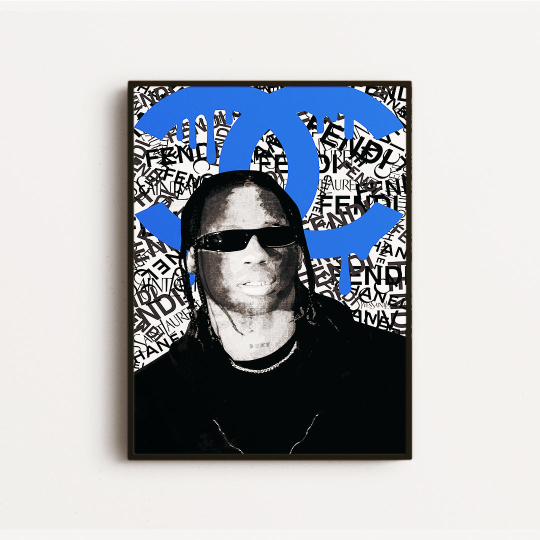 travis Scott art , Travis Scott poster , travis scott artwork , travis scott painting, travis scott wall art, travis scott canvas , travis scott canvas art