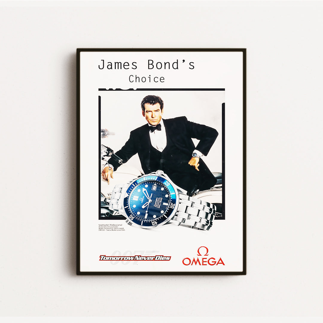 James Bond x Omega ads