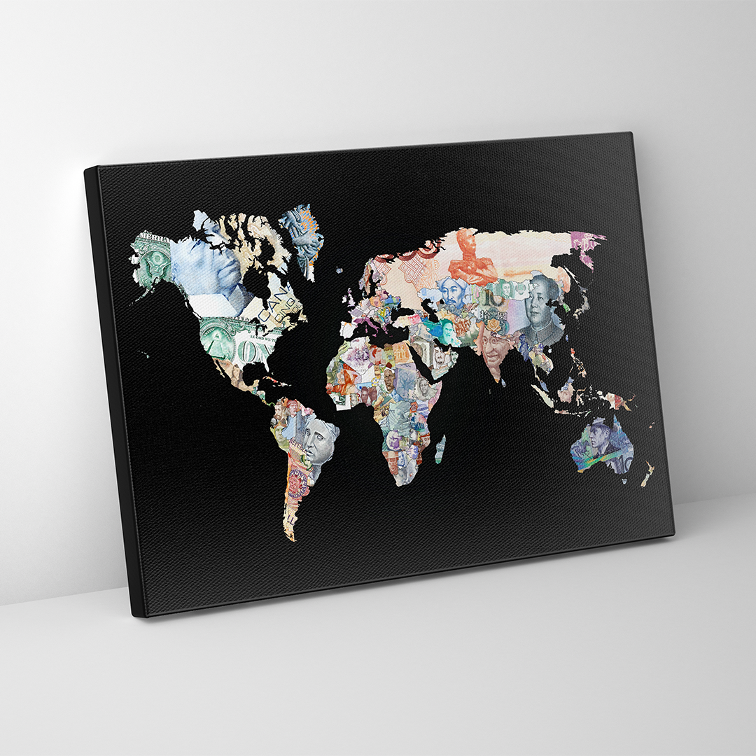 Money World Map