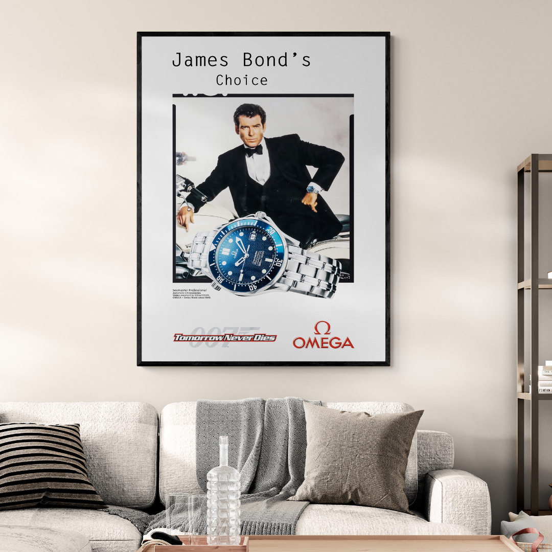 James Bond x Omega ads