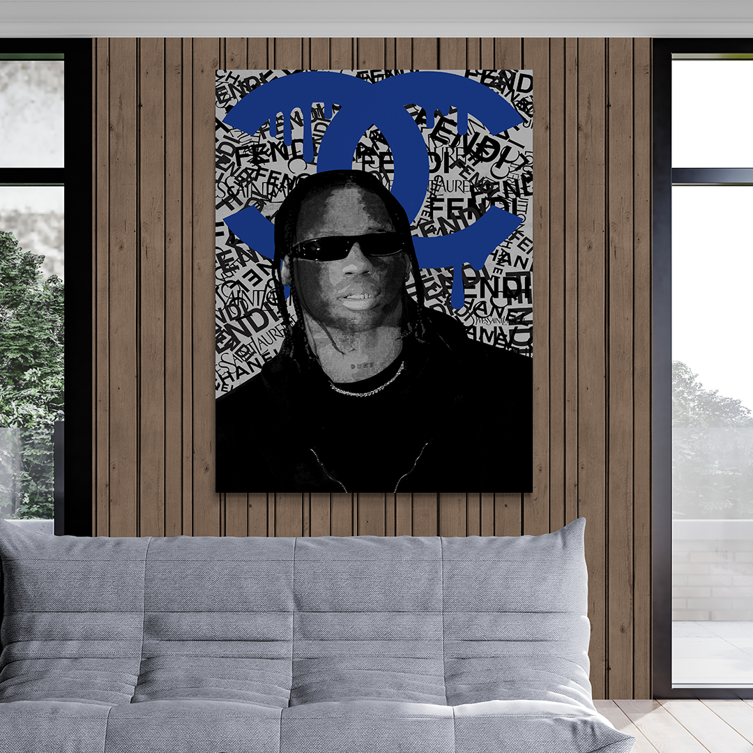 travis Scott art , Travis Scott poster , travis scott artwork , travis scott painting, travis scott wall art, travis scott canvas , travis scott canvas art