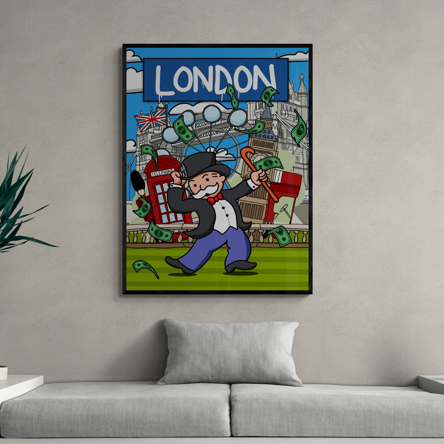 Rich Uncle Pennybags in London