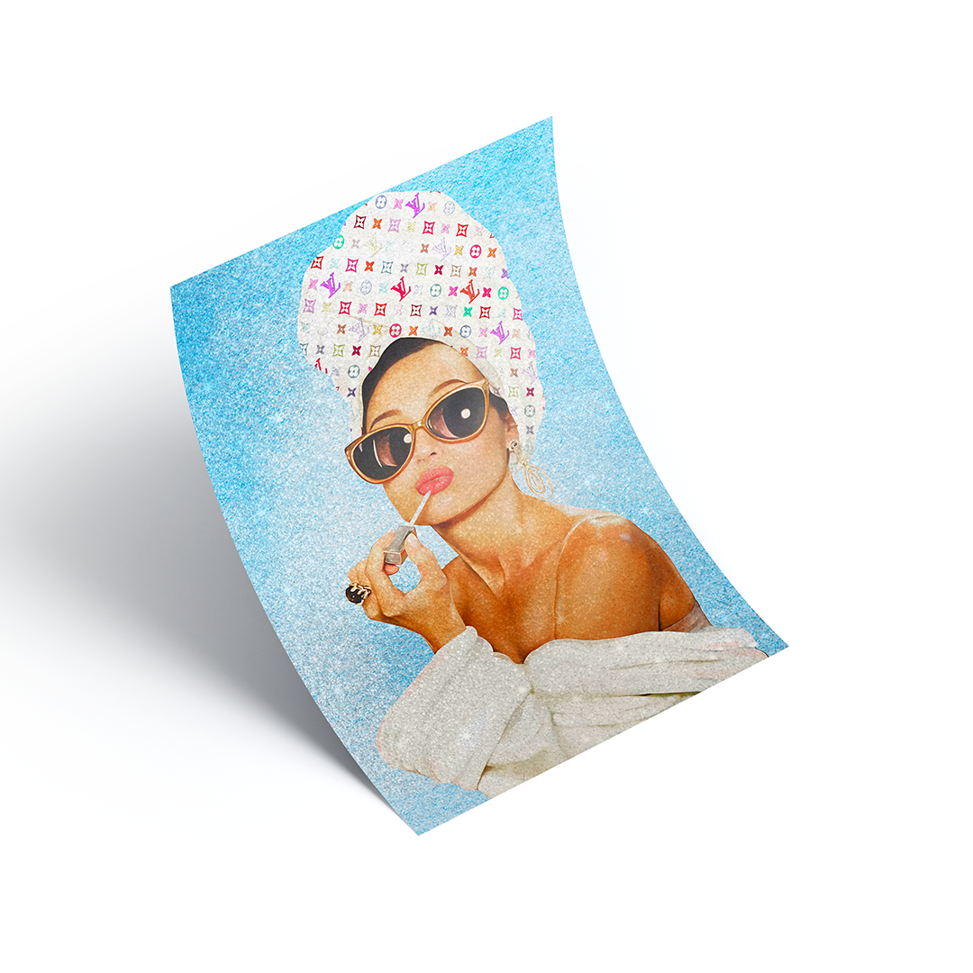 Audrey Hepburn wall art, Audrey Hepburn poster, fashion art, fashion poster, modern pop art , modern art pop art,  luxury wall art, fashion wall art, glamour art ,Luxury wall painting, Fashion wall decor ,designer wall art canvas, luxury fashion poster, frontal