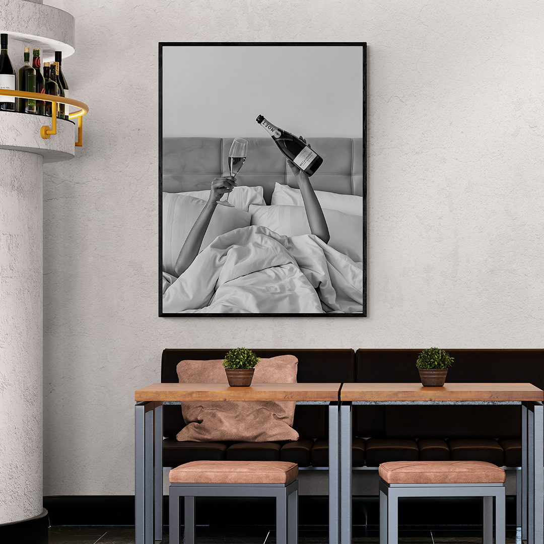 Champagne poster vintage , Moet Chandon poster,Moet and chandon poster, moet poster,moet chandon art,vintage moet poster, champagne art