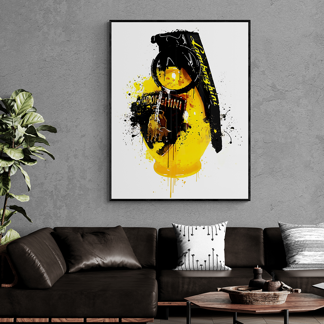 Lambo Yellow Grenade