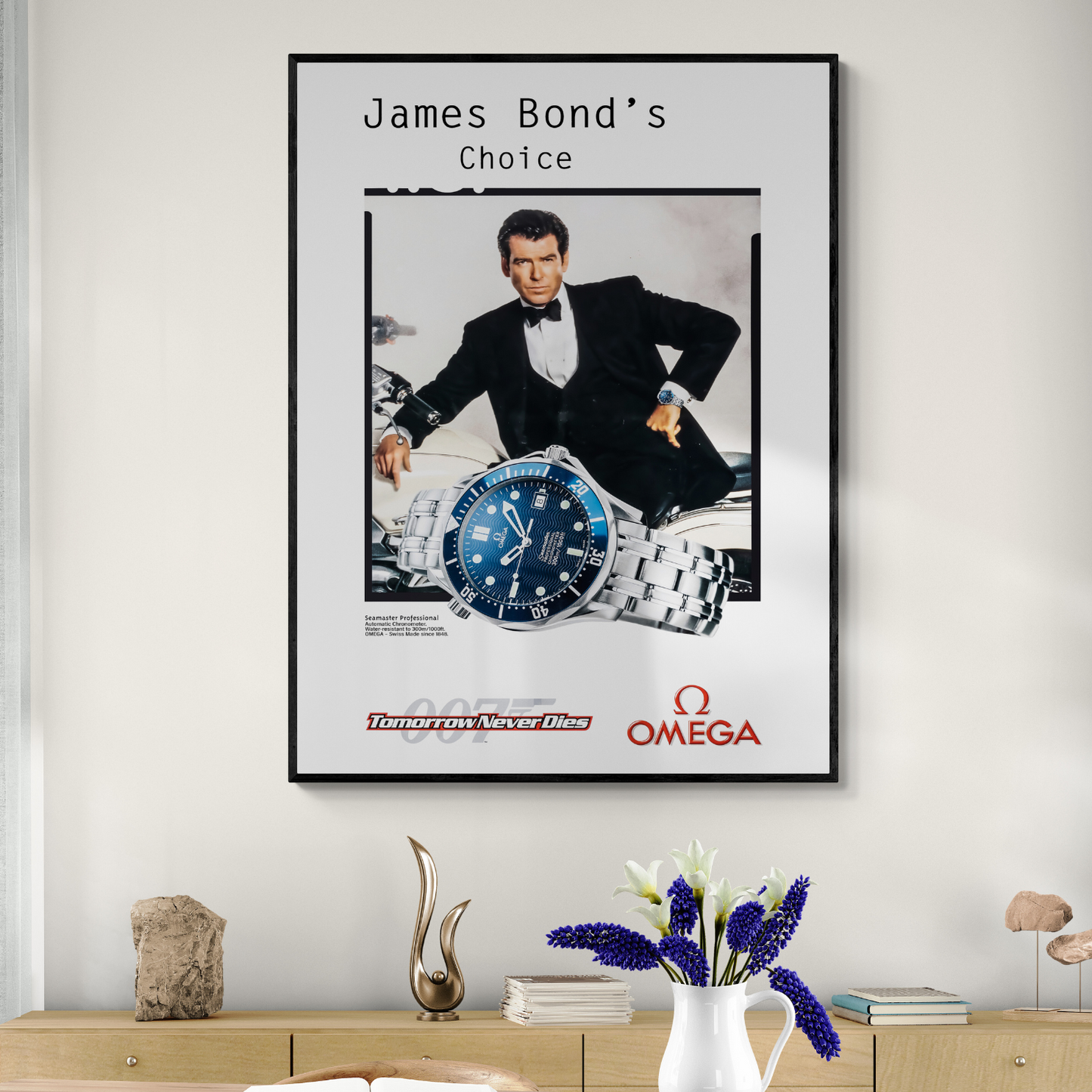 James Bond x Omega ads