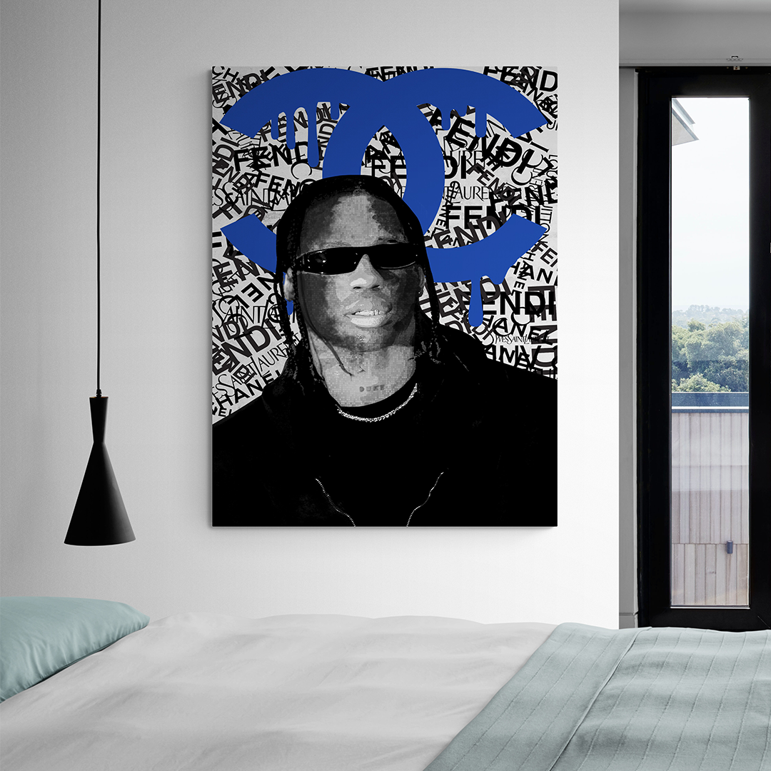 travis Scott art , Travis Scott poster , travis scott artwork , travis scott painting, travis scott wall art, travis scott canvas , travis scott canvas art
