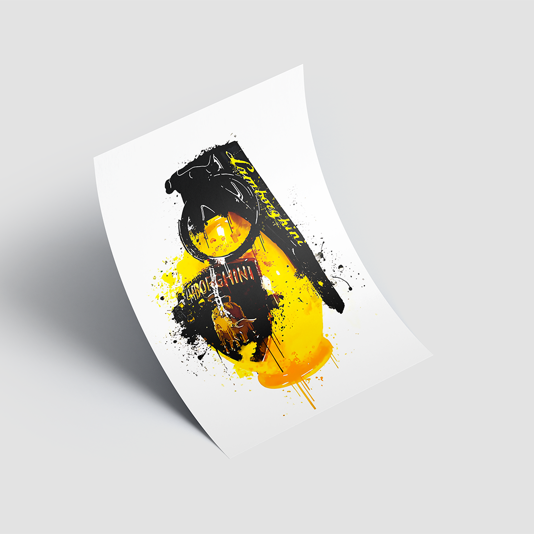Lambo Yellow Grenade