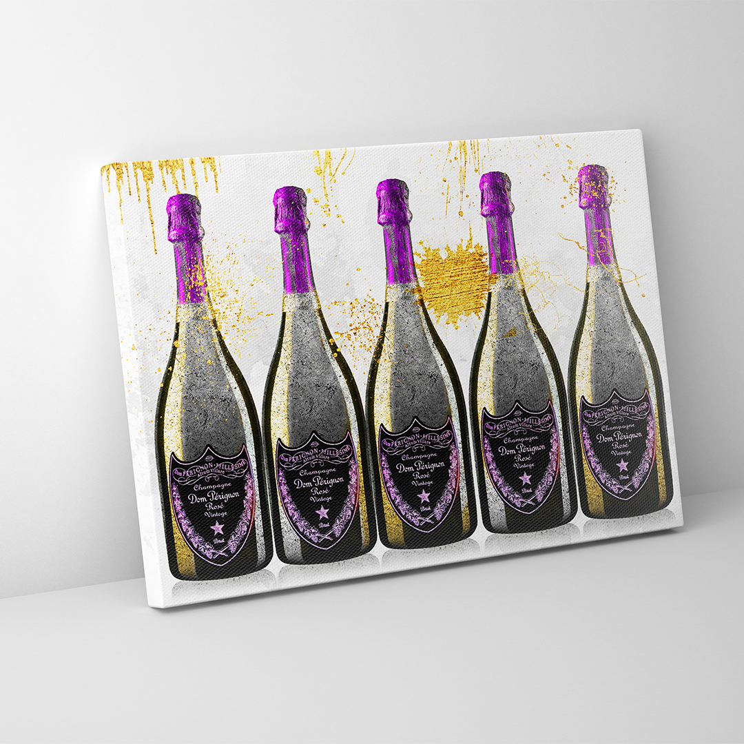 champagne painting, champagne art , champagne wall art ,champagne artwork, champagne bottle artwork , dom perignon art , dom perignon artwork , champagne wall decor, dom perignon poster, frontal