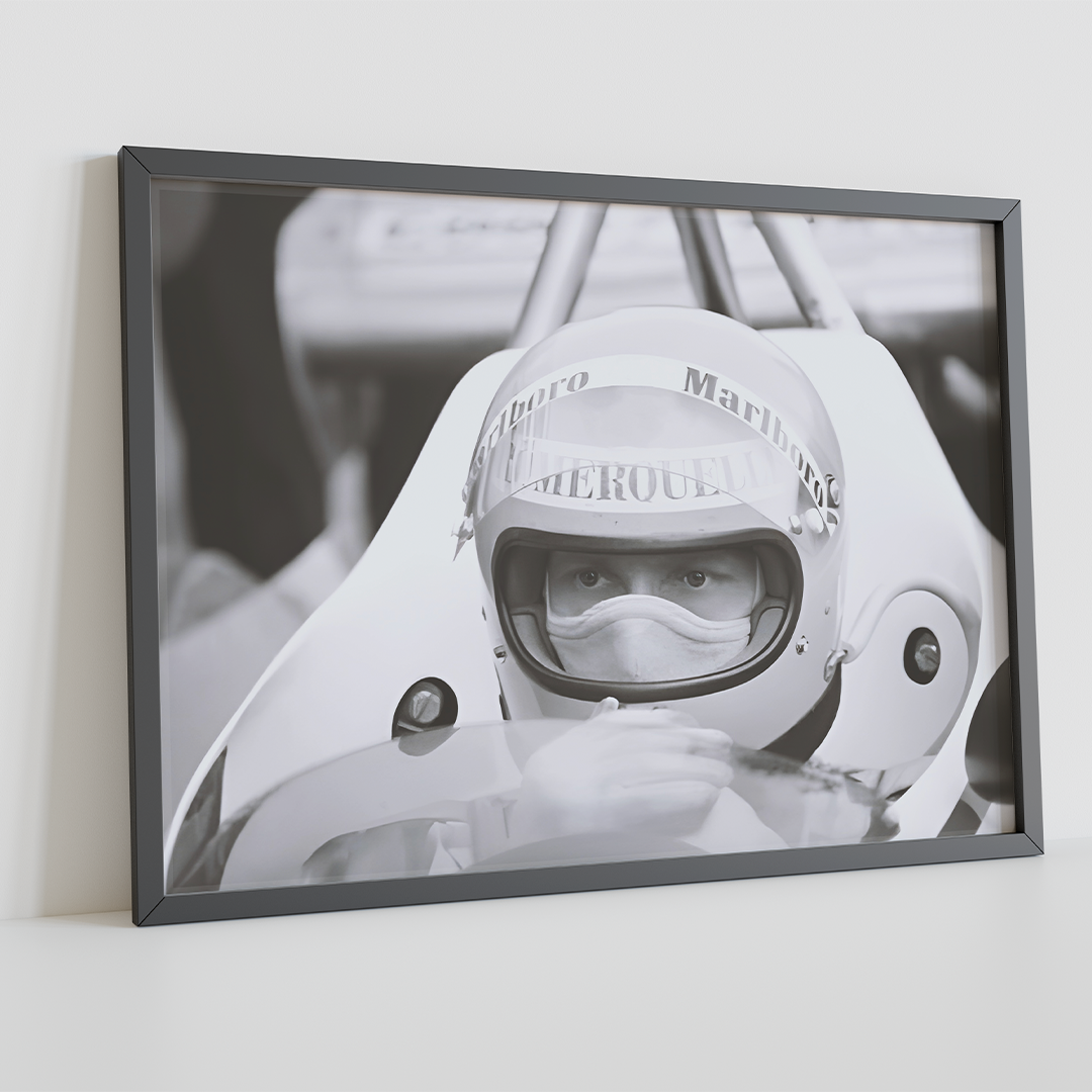 niki lauda poster, formula one posters, formula 1 grand prix posters, f1 poster, f1 wall art ,formula one wall art,  vintage f1 posters, vintage formula 1 posters, formula 1 poster, formula 1 wall art, frontal