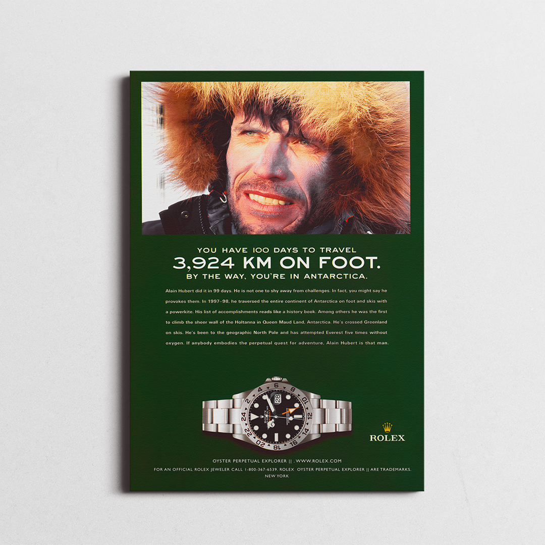 Vintage 2025 rolex advertisements