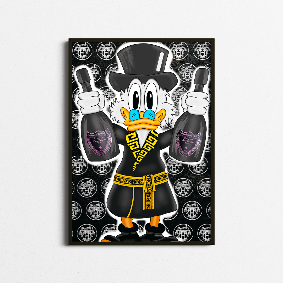 scrooge mcduck art,scrooge mcduck art print, scrooge mcduck poster, scrooge mcduck wall art, uncle scrooge art, scrooge mcduck pop art, scrooge mcduck clip art,modern art pop art, hypebeast posters, luxury wall art
