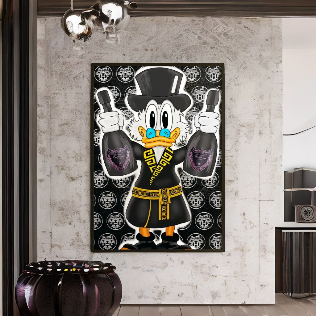 scrooge mcduck art,scrooge mcduck art print, scrooge mcduck poster, scrooge mcduck wall art, uncle scrooge art, scrooge mcduck pop art, scrooge mcduck clip art,modern art pop art, hypebeast posters, luxury wall art