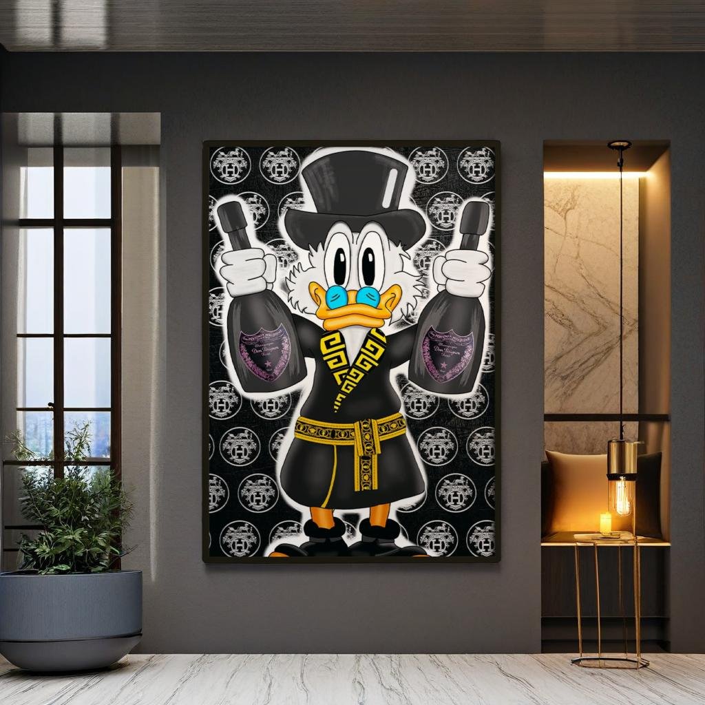 scrooge mcduck art,scrooge mcduck art print, scrooge mcduck poster, scrooge mcduck wall art, uncle scrooge art, scrooge mcduck pop art, scrooge mcduck clip art,modern art pop art, hypebeast posters, luxury wall art