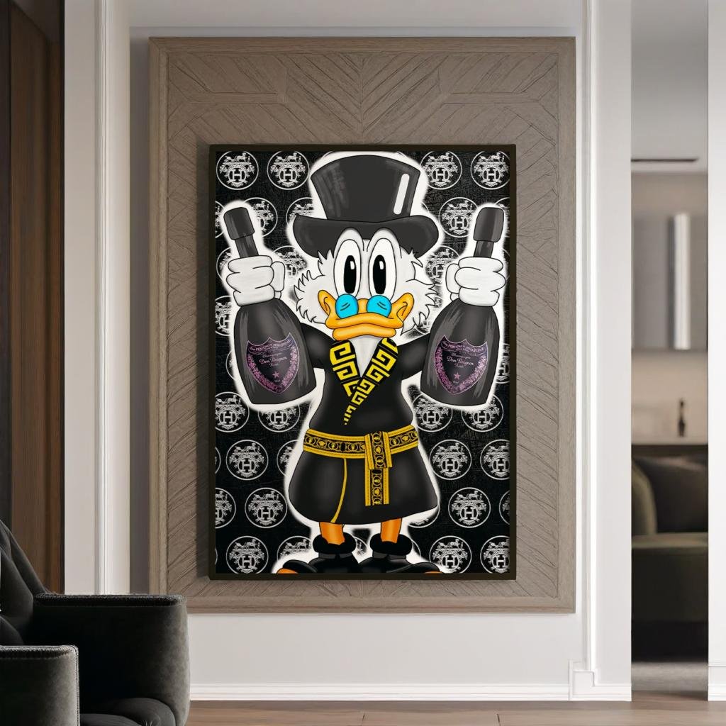 scrooge mcduck art,scrooge mcduck art print, scrooge mcduck poster, scrooge mcduck wall art, uncle scrooge art, scrooge mcduck pop art, scrooge mcduck clip art,modern art pop art, hypebeast posters, luxury wall art