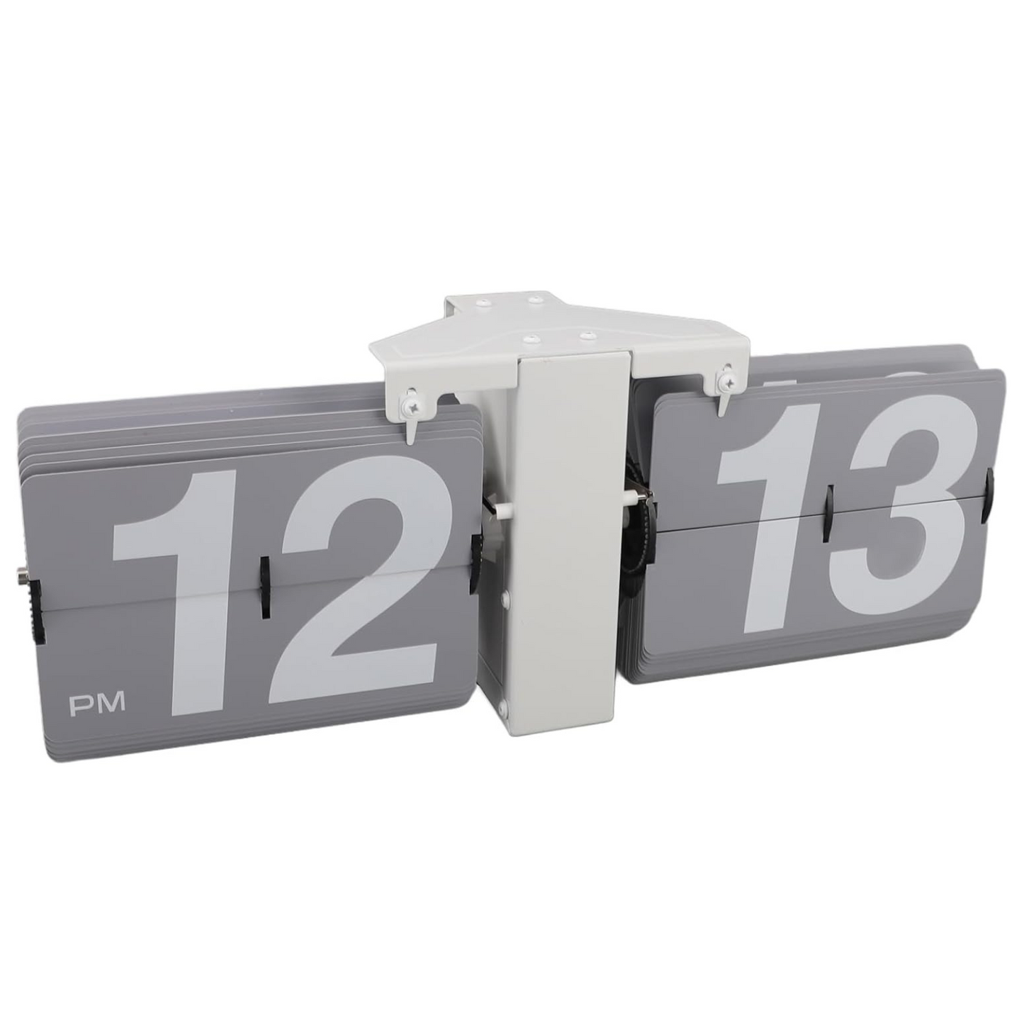 Gray Wall Flip Clock