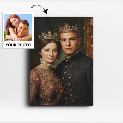 Custom King & Queen Portrait