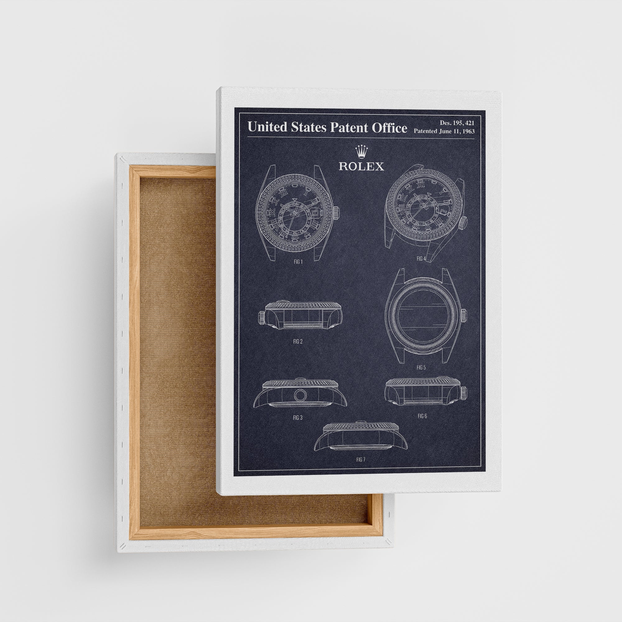 Vintage Sky Dweller Poster | Classic luxury watch Art – Majesty