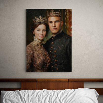 Custom King & Queen Portrait