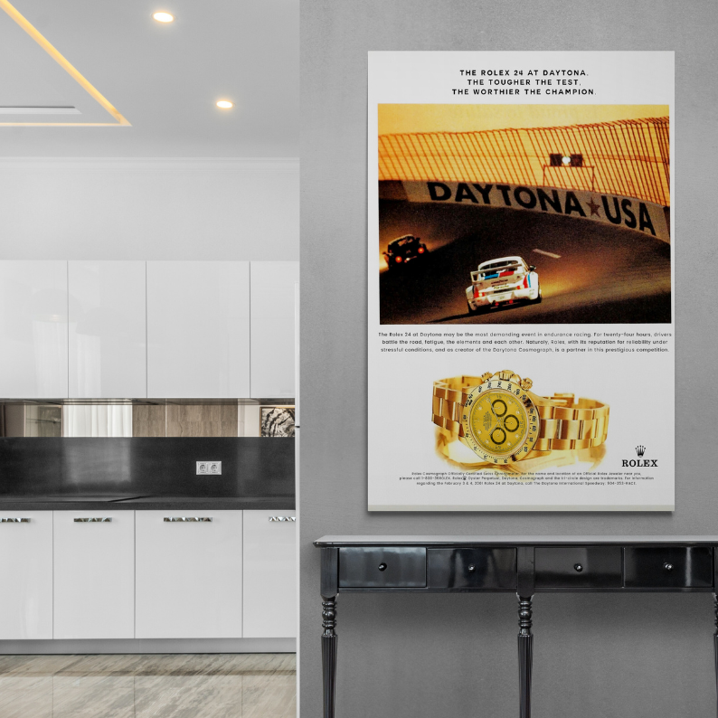Rolex 2025 daytona ad