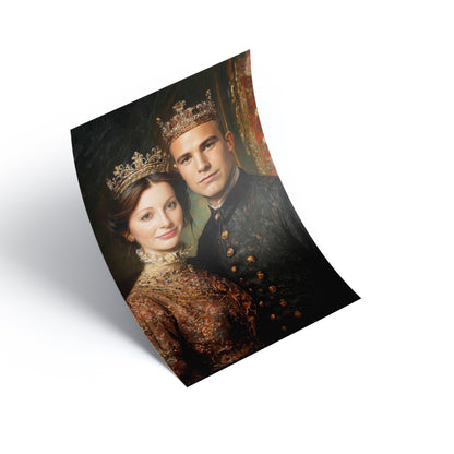 Custom King & Queen Portrait