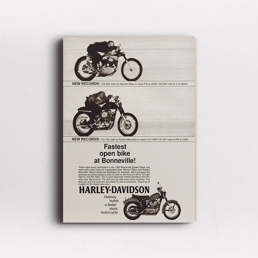 Harley Davidson Vintage Ads