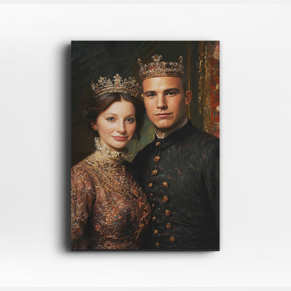 Custom King & Queen Portrait