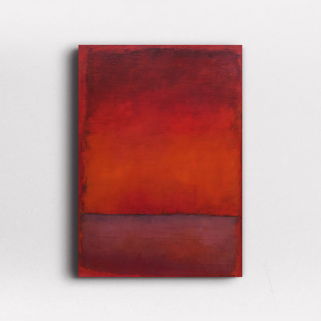 Mark Rothko Red Artwork