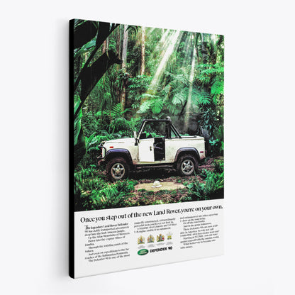 Land Rover poster, land rover painting , defender poster , land rover defender poster , land rover artwork , land rover vintage poster, land rover canvas ,land rover print , land rover wall art