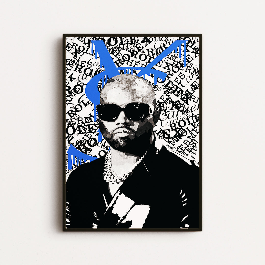 Kanye west poster , Kanye west artwork , Kanye west art, Kanye west painting, Kanye west wall art , Kanye west canvas , Kanye west framed  poster , Kanye west print , Kanye west canvas art 