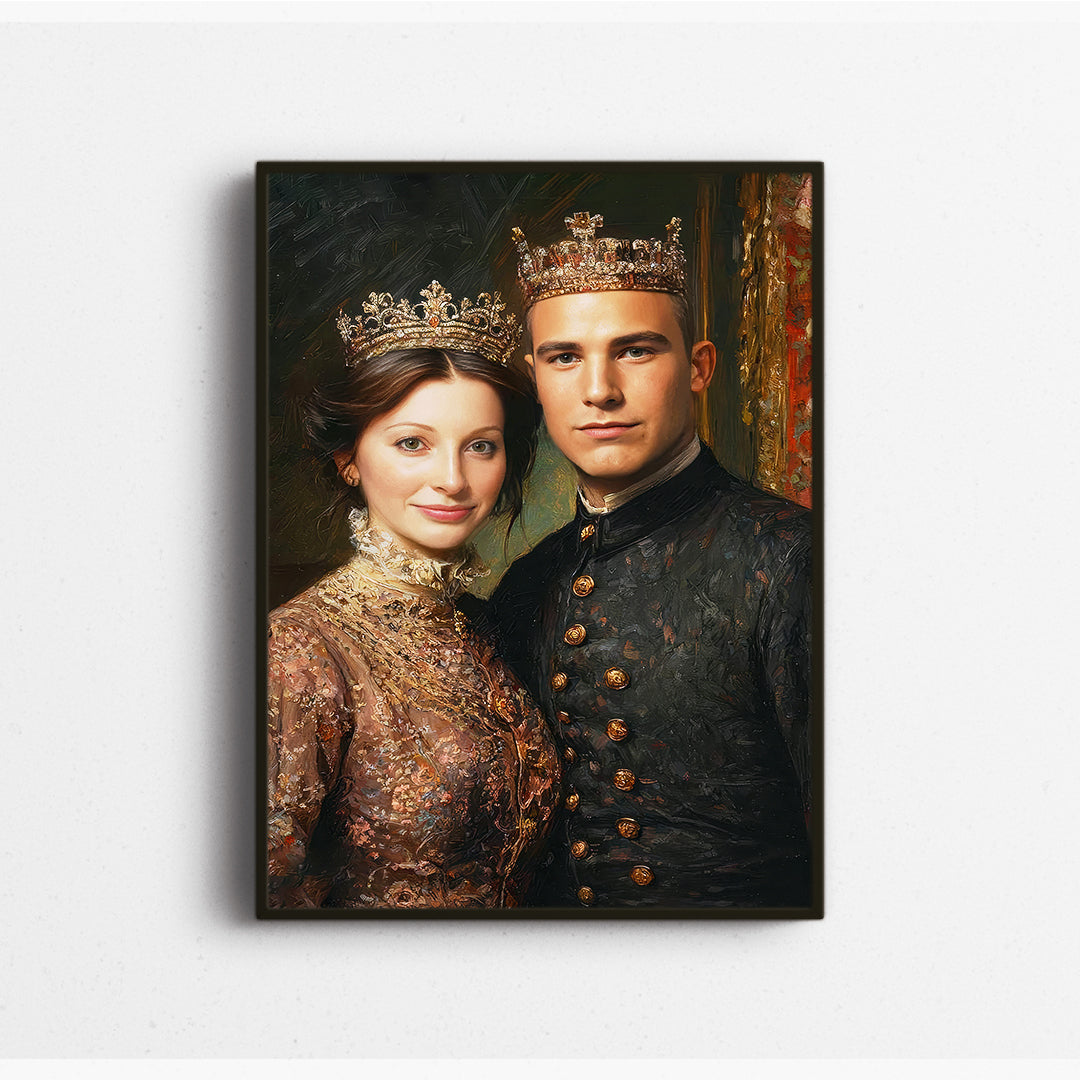 Custom King & Queen Portrait