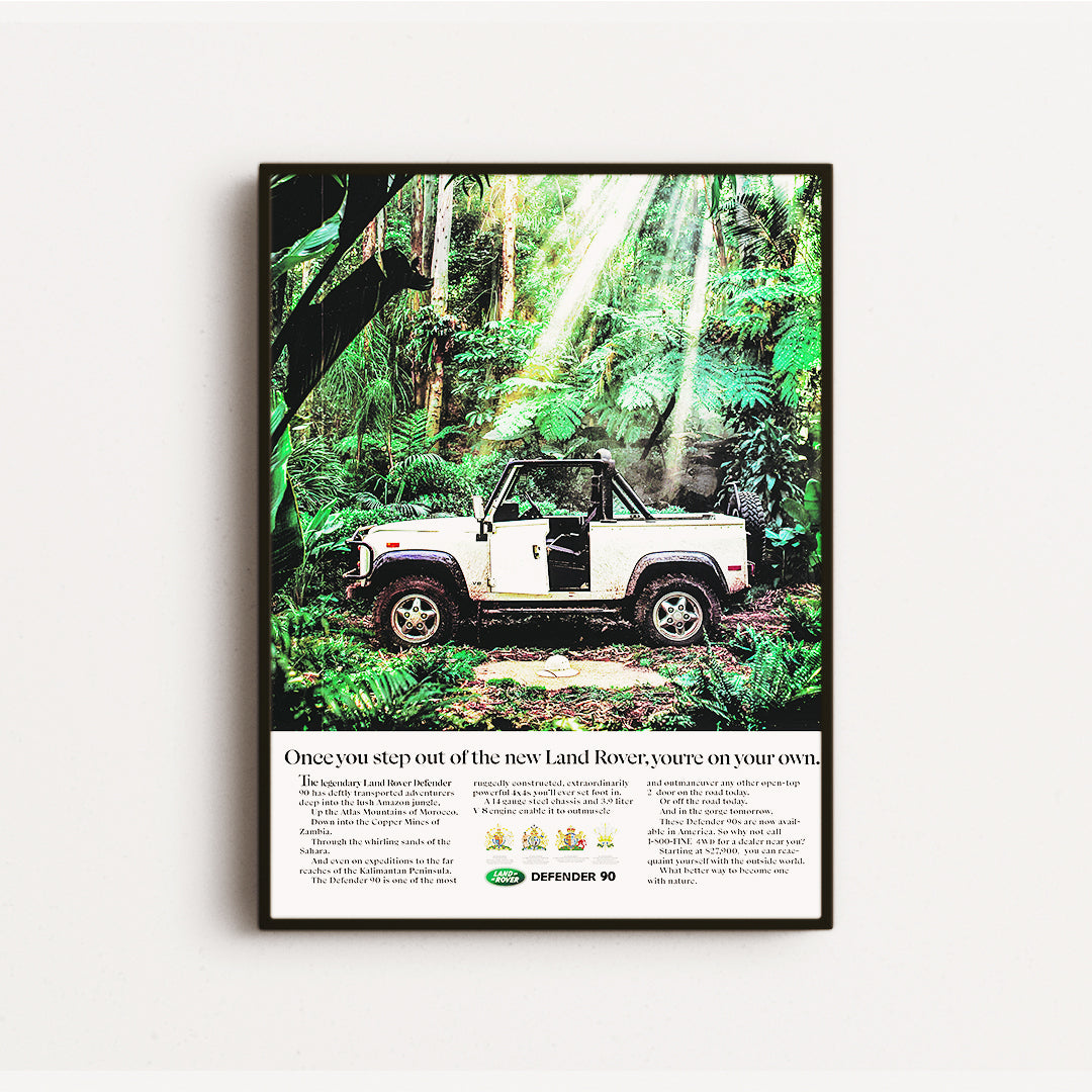 Land Rover poster, land rover painting , defender poster , land rover defender poster , land rover artwork , land rover vintage poster, land rover canvas ,land rover print , land rover wall art