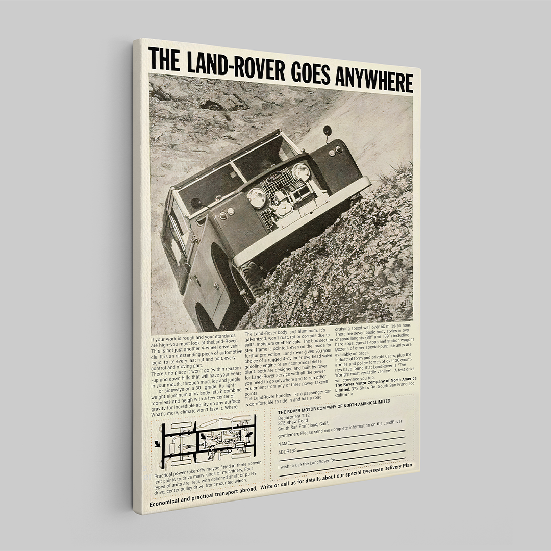 Land Rover poster, land rover painting , defender poster , land rover defender poster , land rover artwork , land rover vintage poster, land rover canvas ,land rover print , land rover wall art