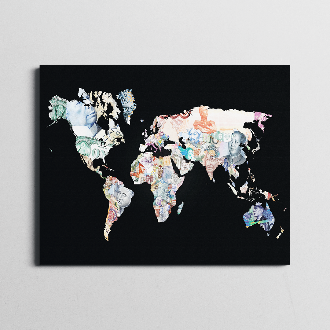 Money World Map