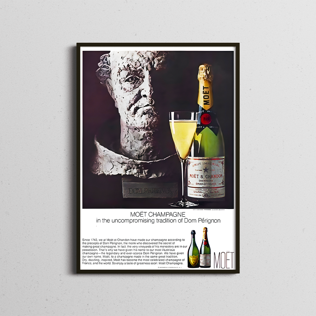 Moët Vintage Poster