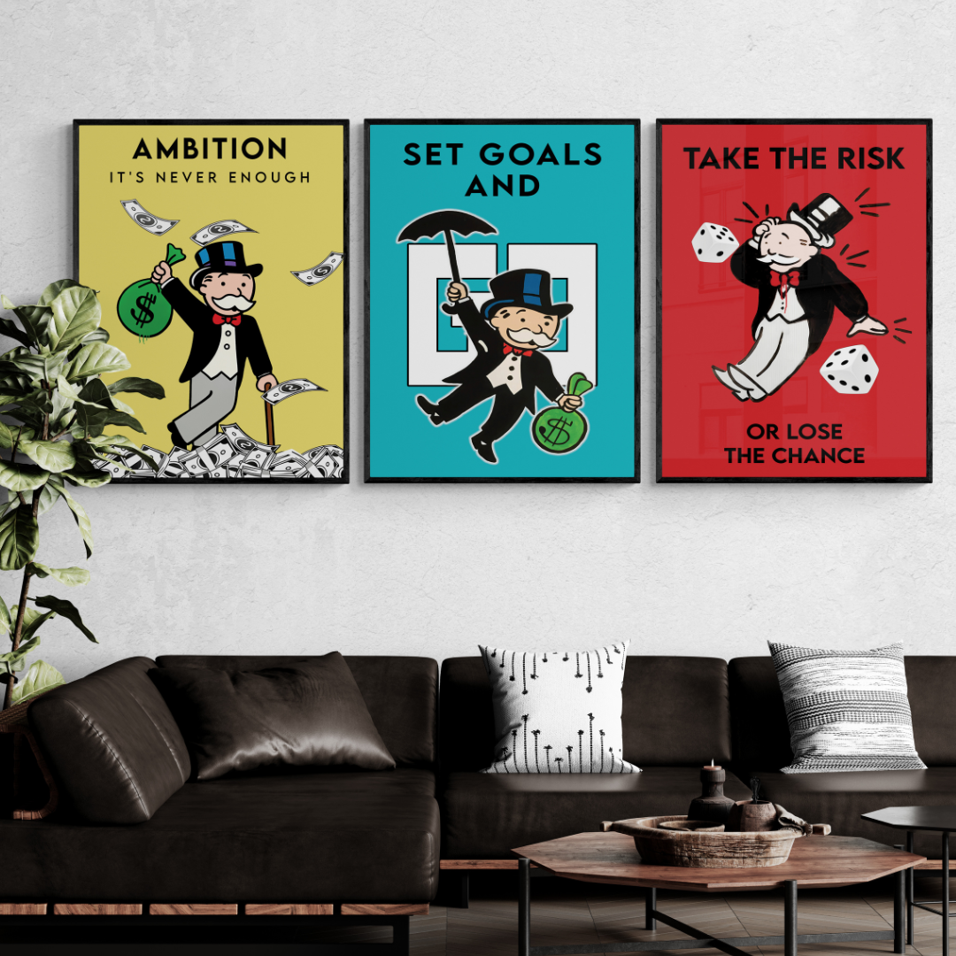 monopoly art,  monopoly man art , monopoly wall decor  , monopoly art canvas, Alec monopoly wall art, Alec monopoly print,rich uncle pennybags, rich uncle pennybags art, Mr monopoly art, alec monopoly art prints, alec monopoly art original, mr monopoly artwork