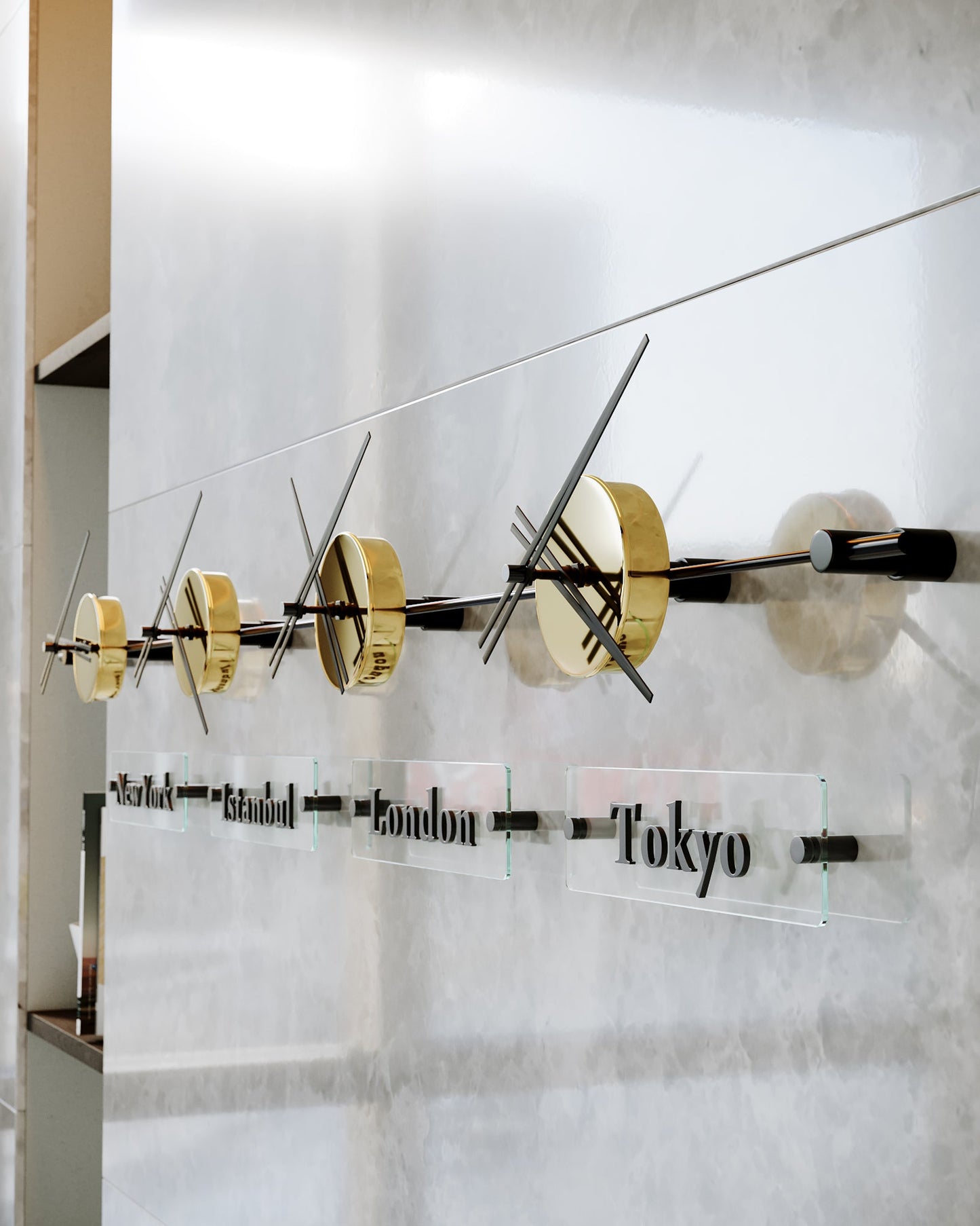 Minimal Time Zone Clock