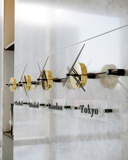 Minimal Time Zone Clock