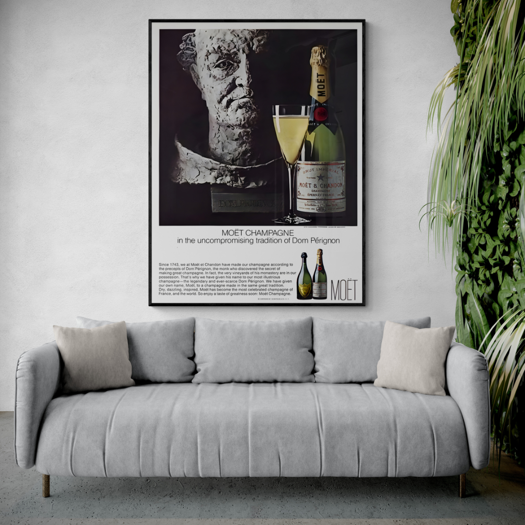 Moët Vintage Poster