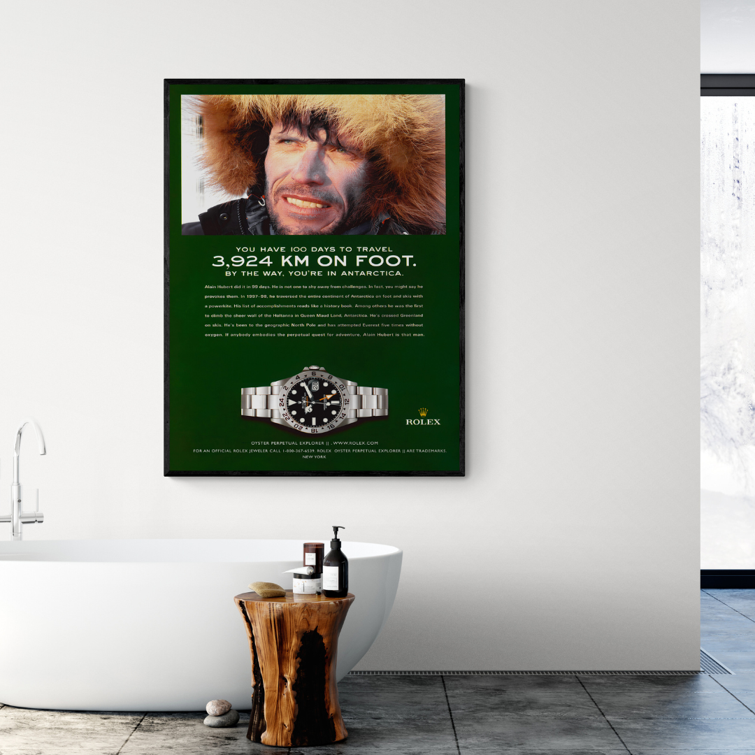 Rolex best sale explorer poster