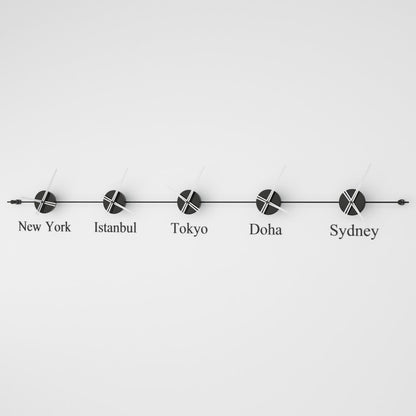 analog wall clock world clock order