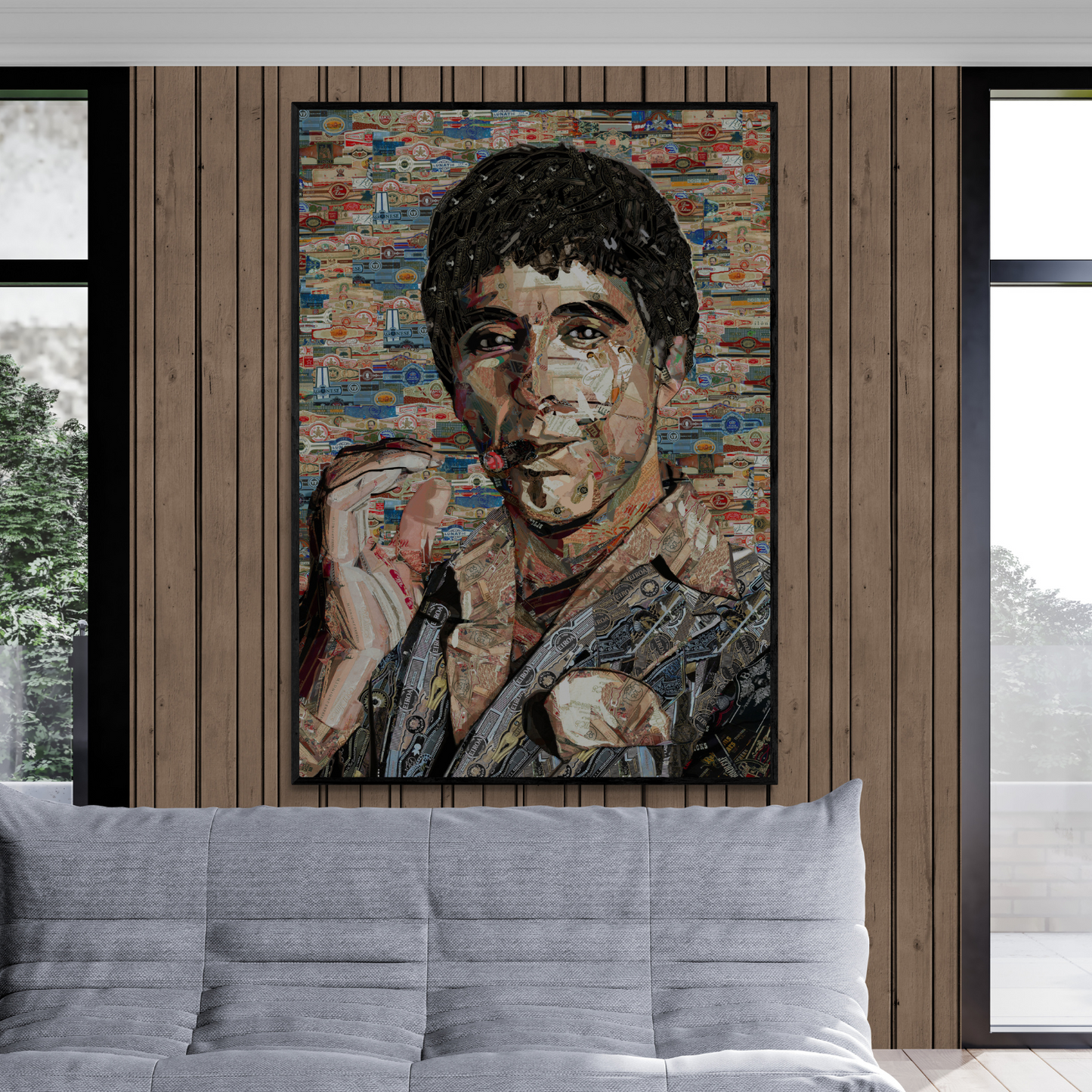 Tony Montana Cigar Art